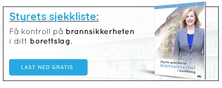 Gratis sjekkliste: Brannsikkerhet